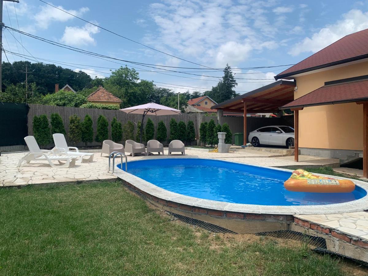 Mika'S Poolhouse Villa Belgrad Exteriör bild